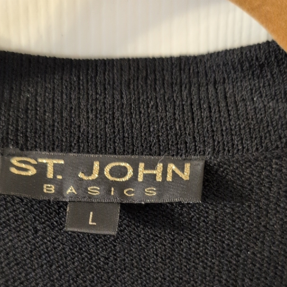 St. John Basics Cardigan size Large